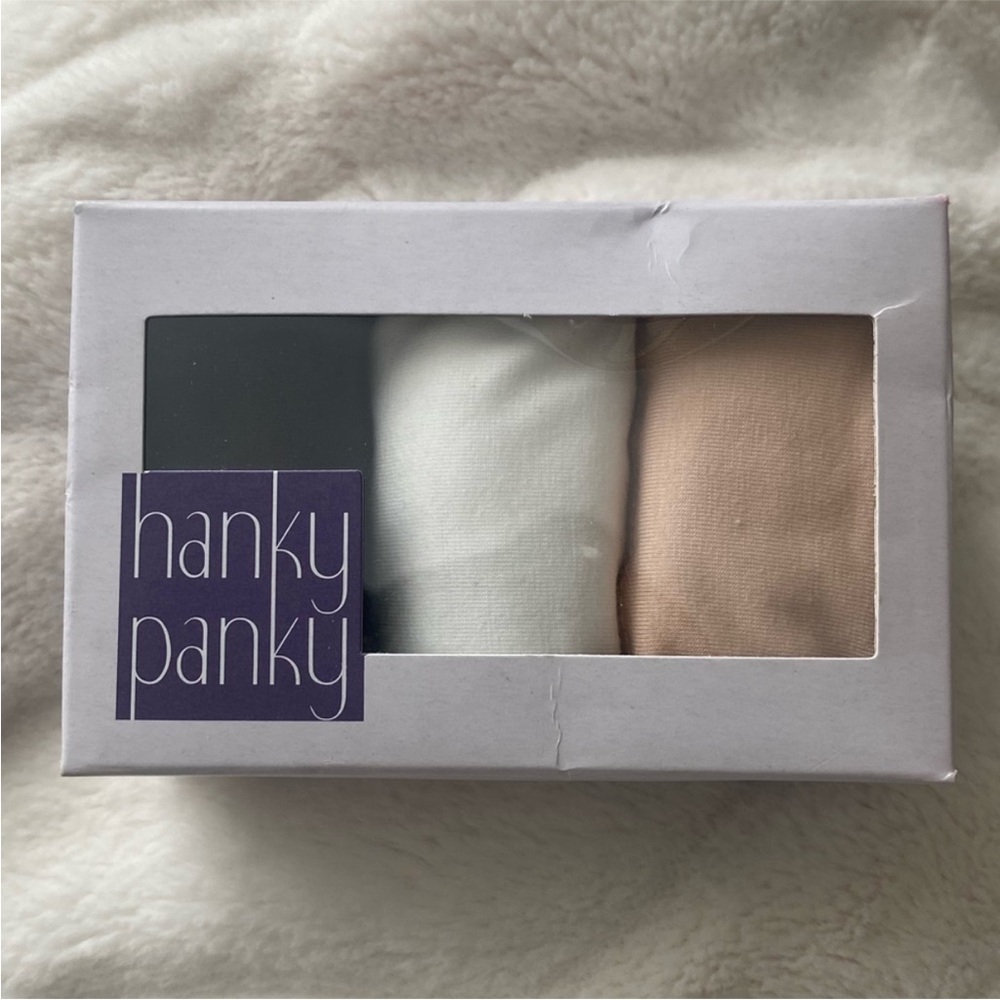 Hanky Panky 3 Pack Low Rise Thong - Picture 4 of 8